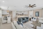 Plenty of space to relax and enjoy family time in a luxuriously decorated living space